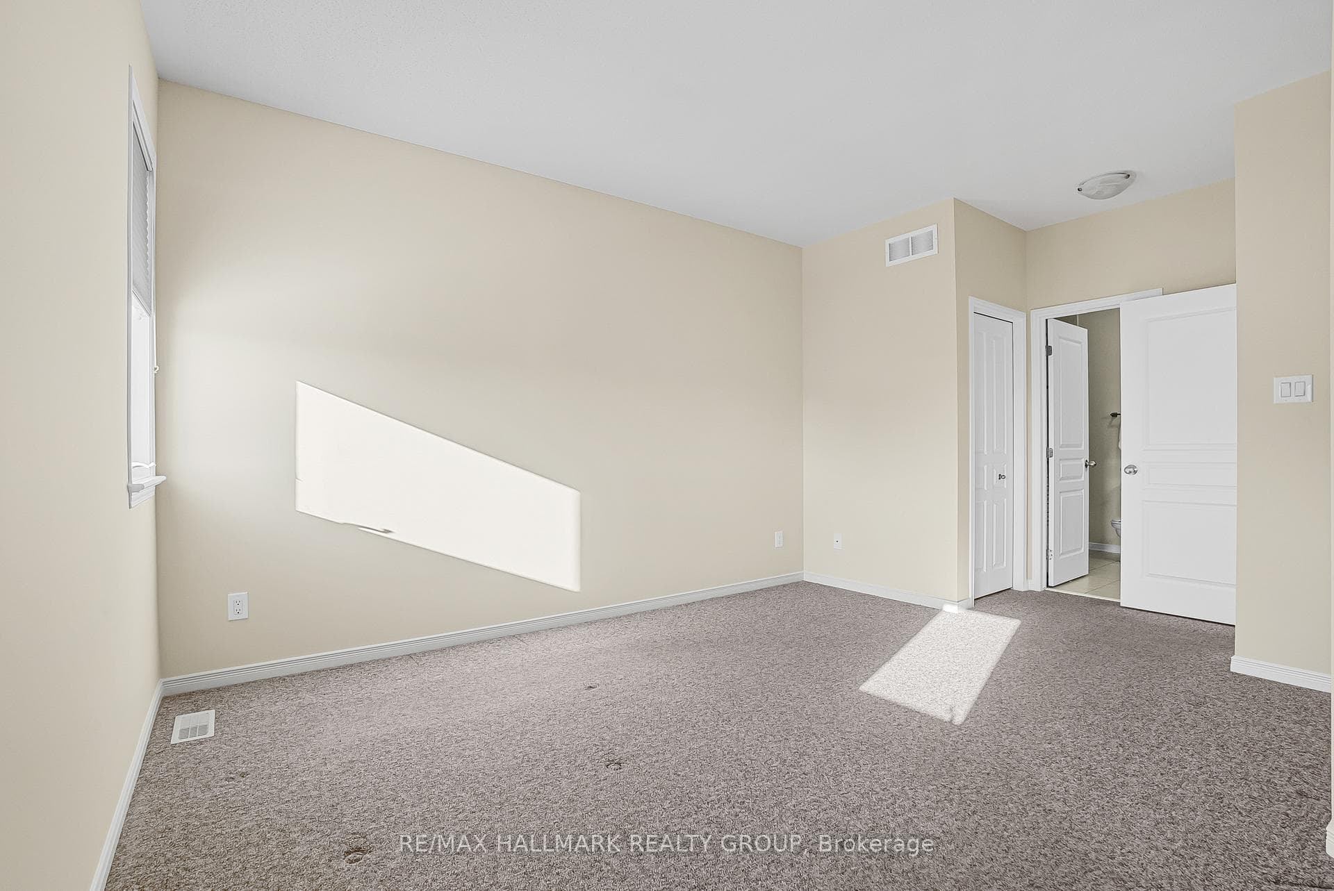 Primary BEDROOM has walk-in closet & ENSUITE BATH.