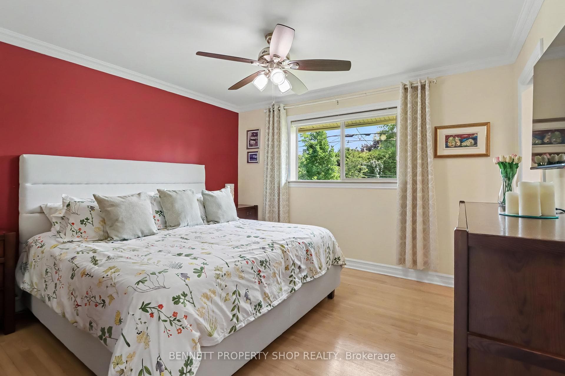 Spacious Principle bedroom