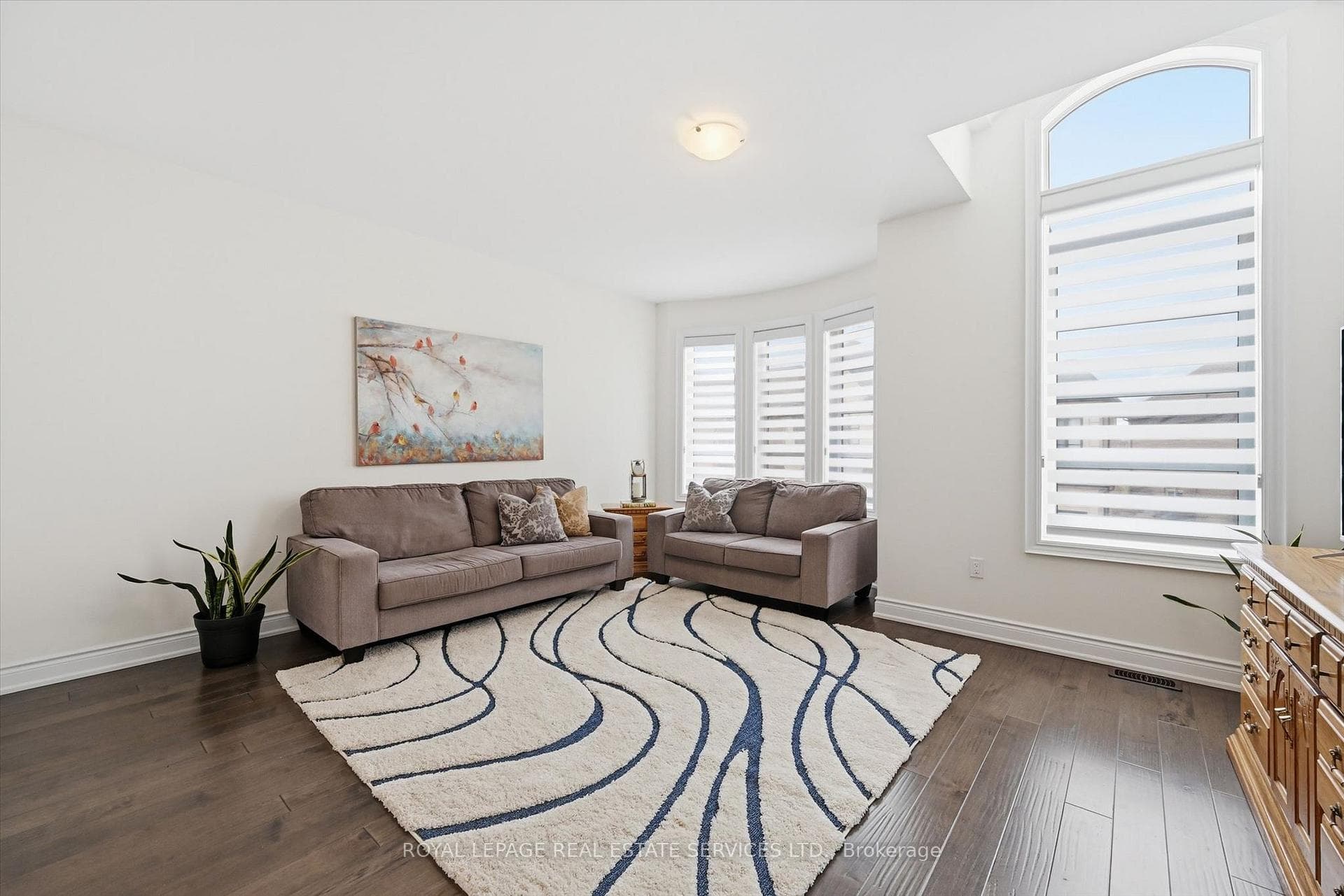 Third Bedroom/Family Room with Vaulted Ceiling