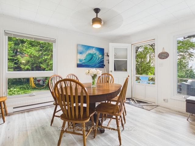 Dining area with fantastic views