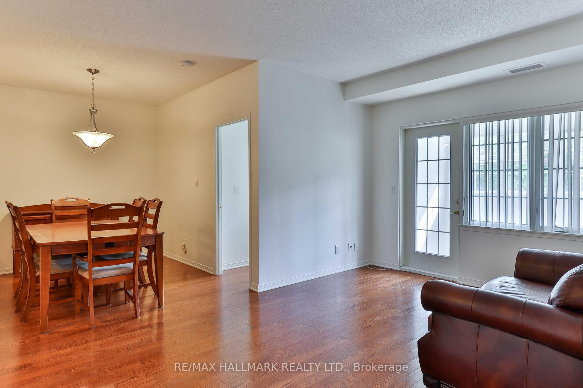 Open concept Living and Dining room