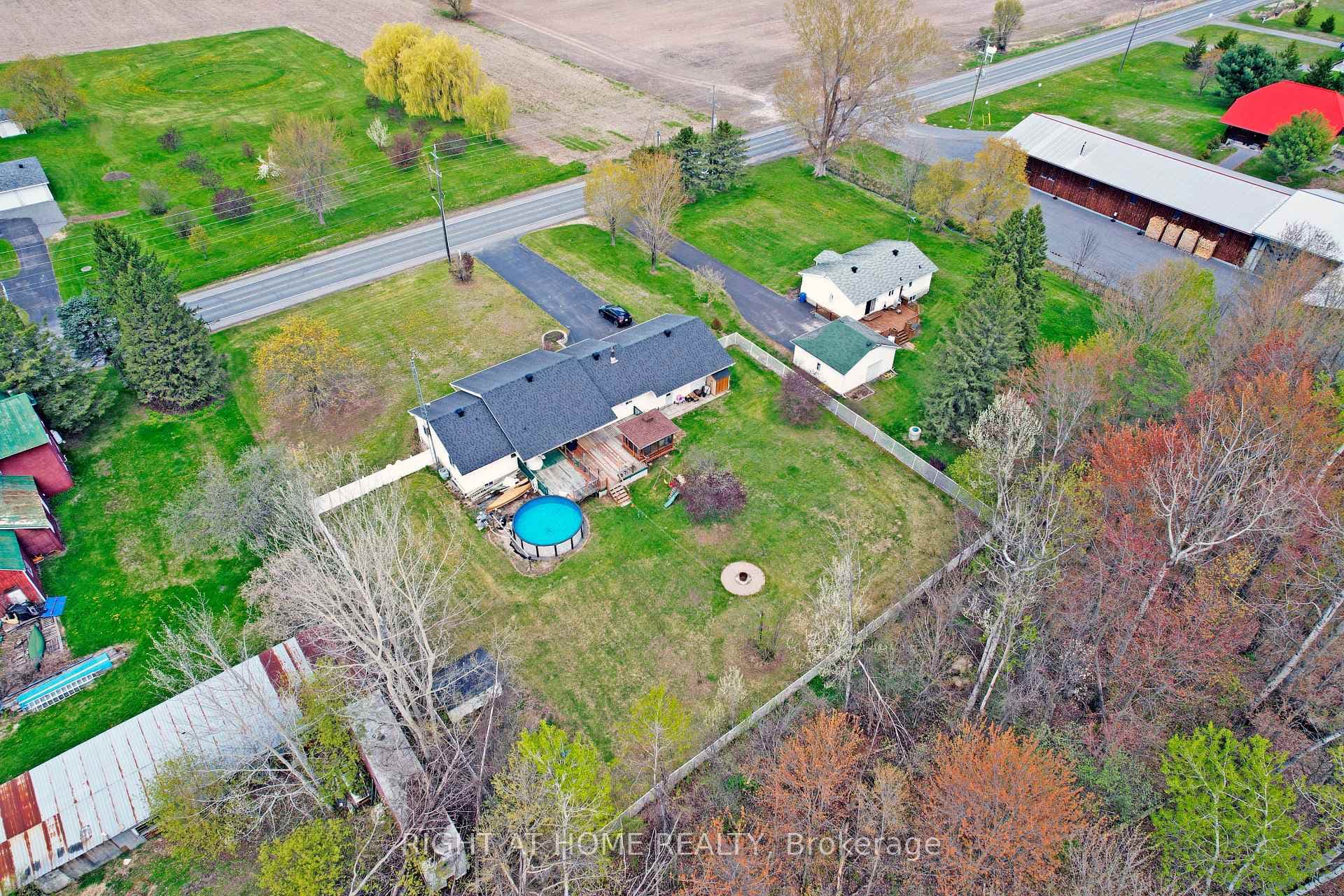 Large full-fenced in backyard