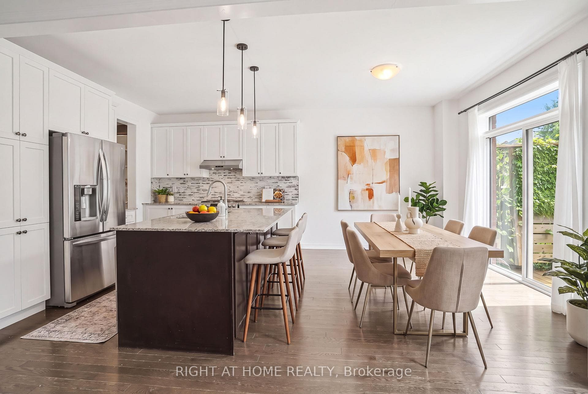 Virtually Staged Kitchen