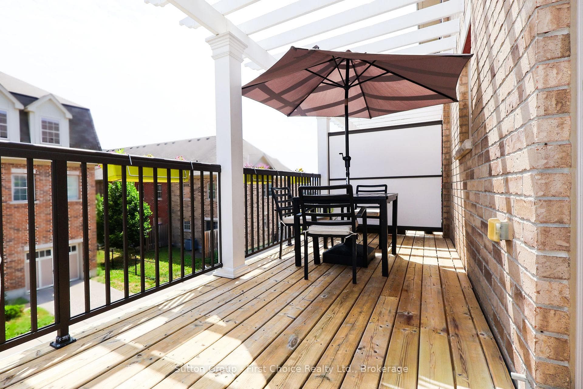 Upstairs Deck