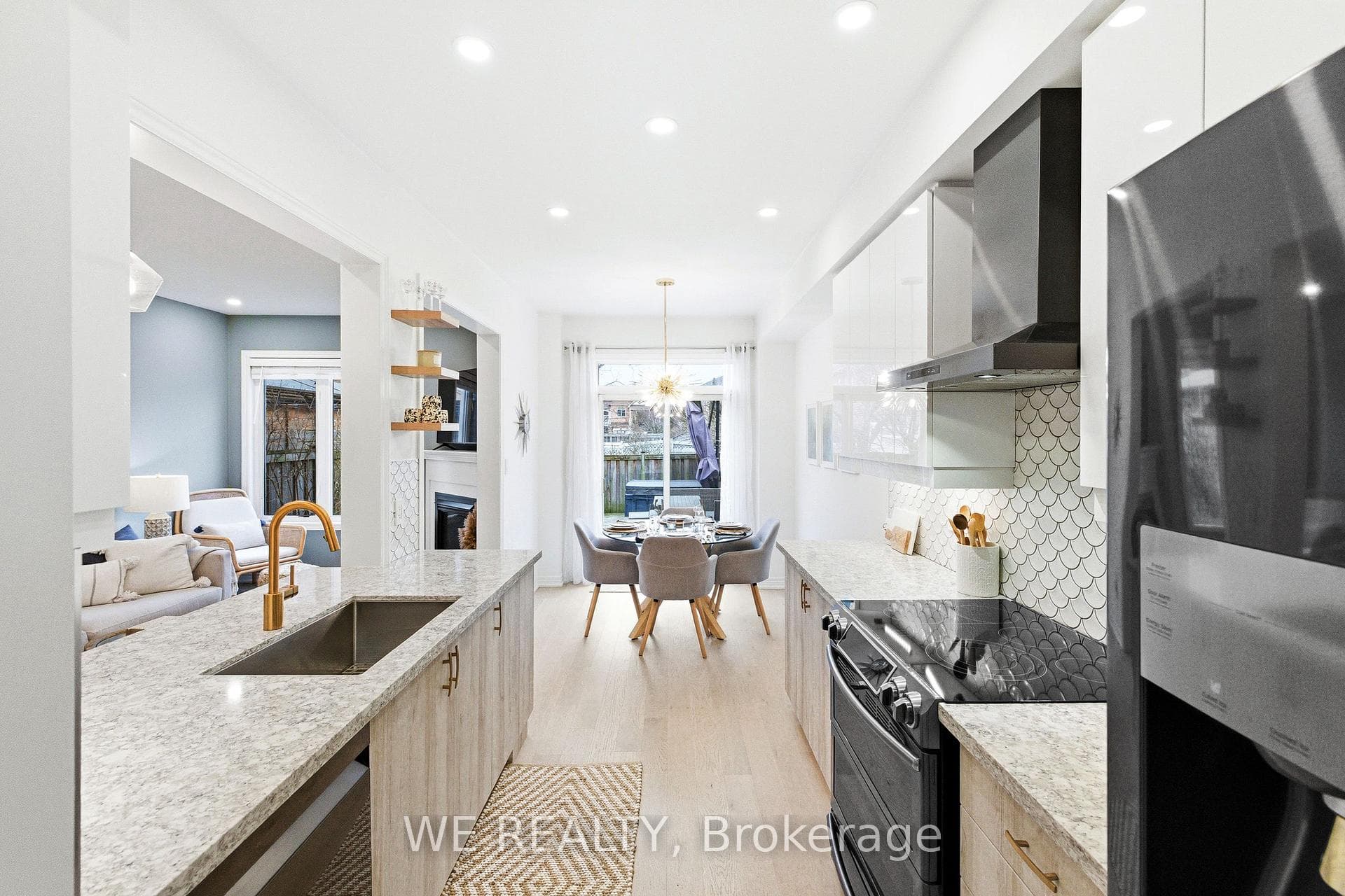 Two Tone Soft Close Cabinetry Throughout