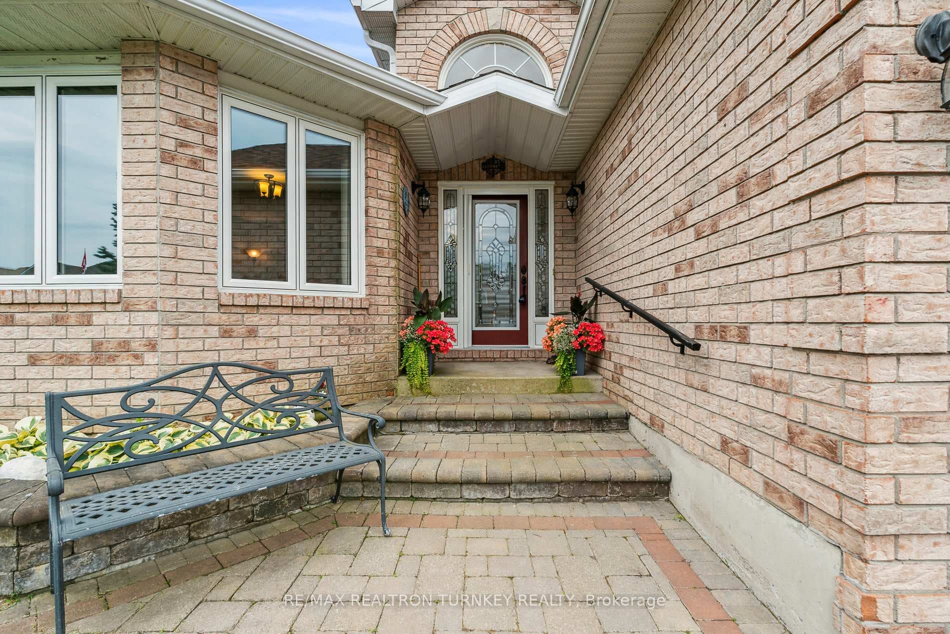 Inviting front walkway