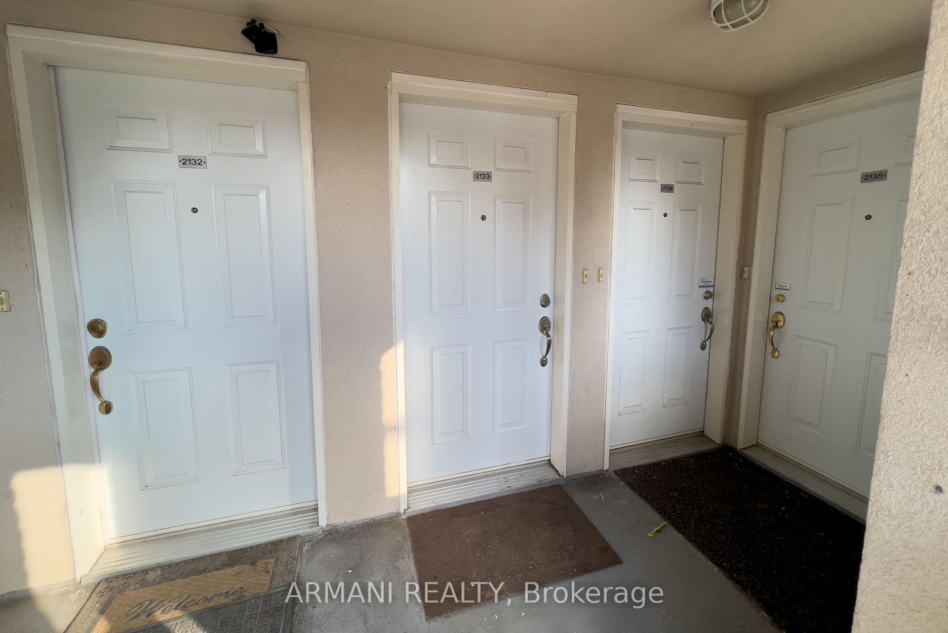Entrance to Unit