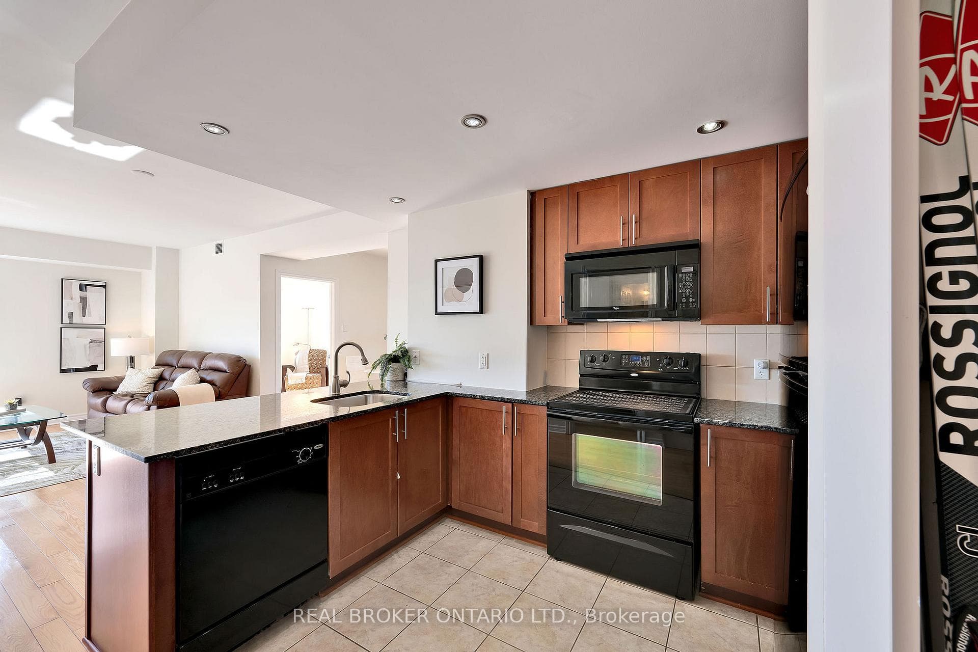 Kitchen open to your Living and Dining Room