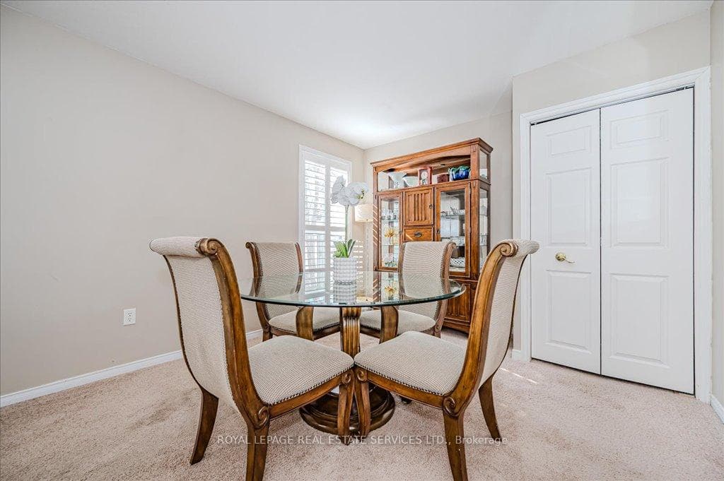 Dining Room w/Window and Closet Offers Flexibility