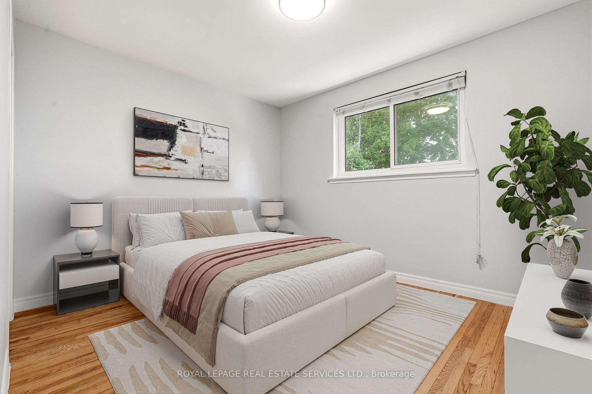 2nd Bedroom - virtually staged