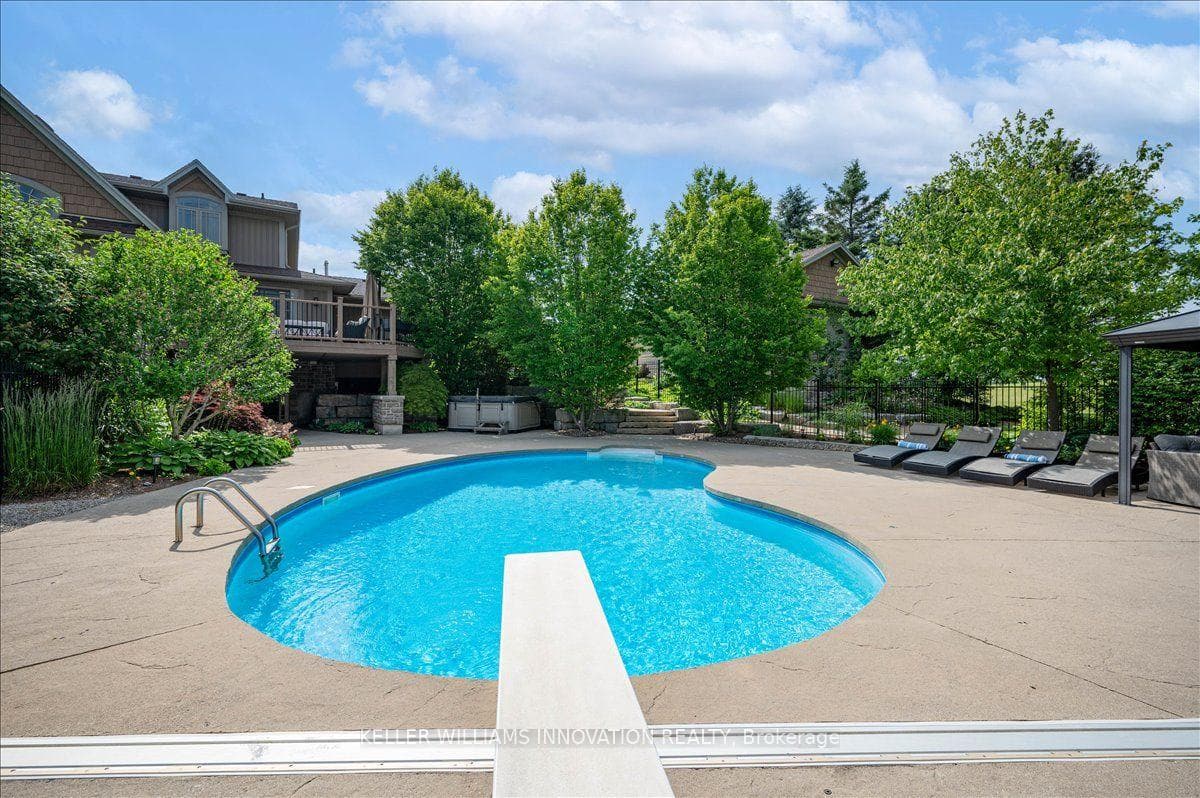 in ground salt water pool