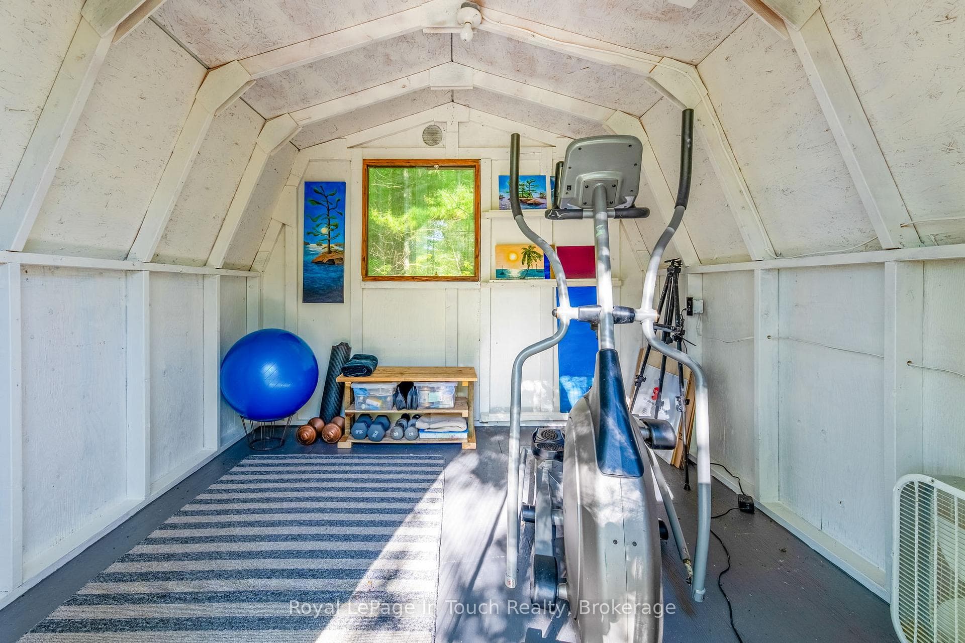 Workout room/shed