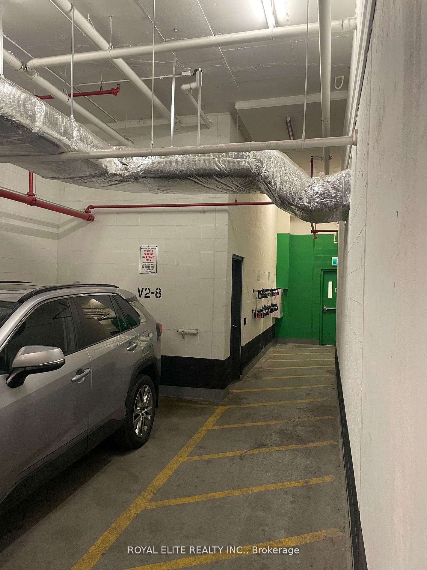 lockbox area *parking level 2 at 115 blue jay way