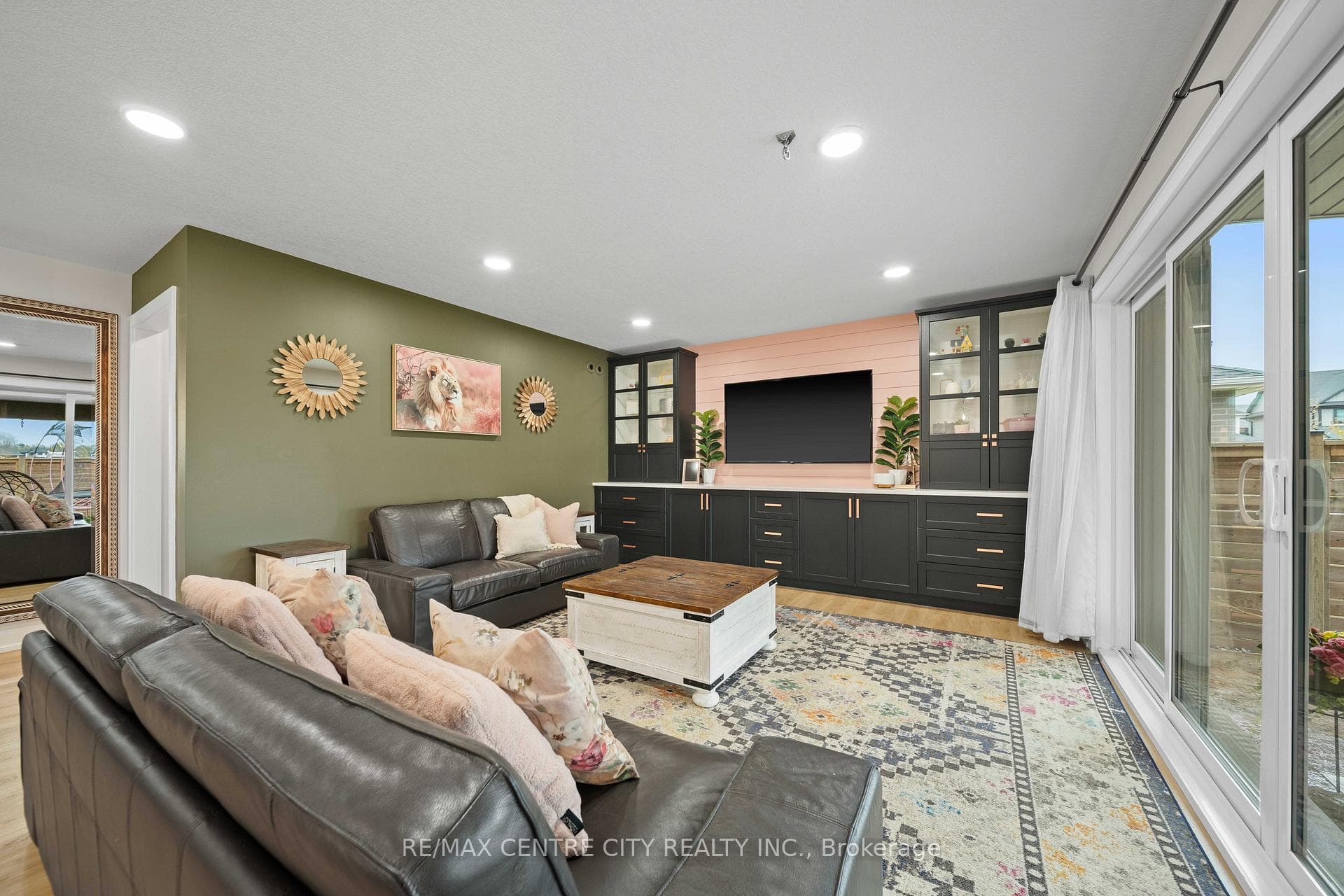 Built in's for Extra Storage Space in Living Room
