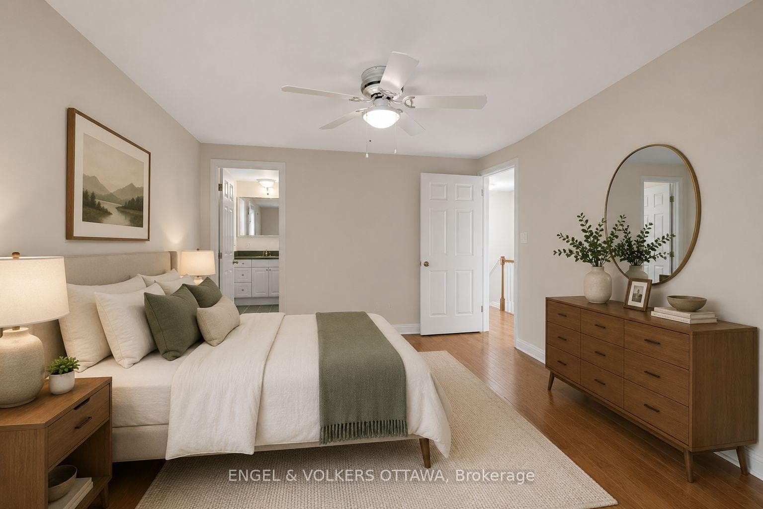 Primary Bedroom - Virtually Staged