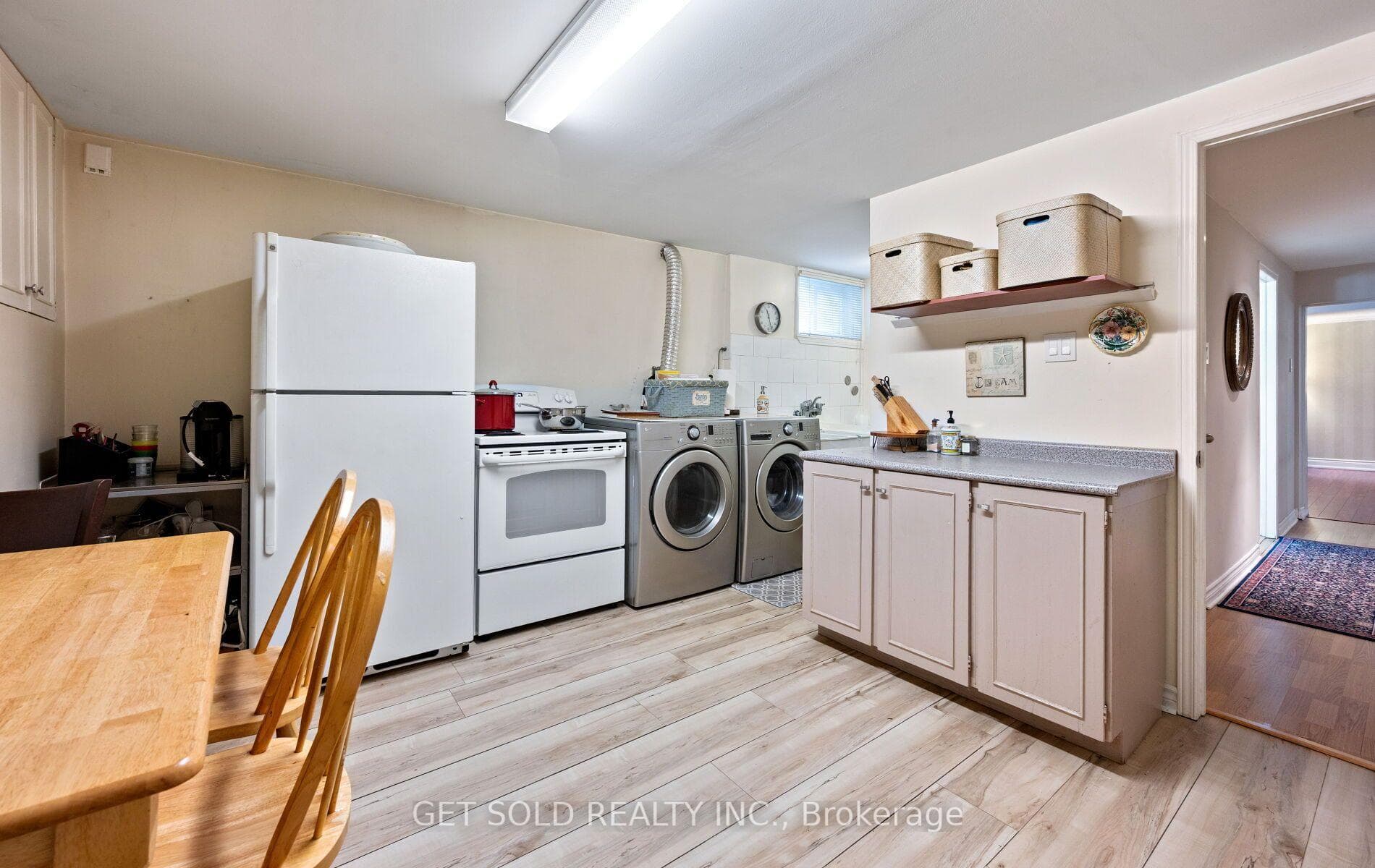 basement kitchen