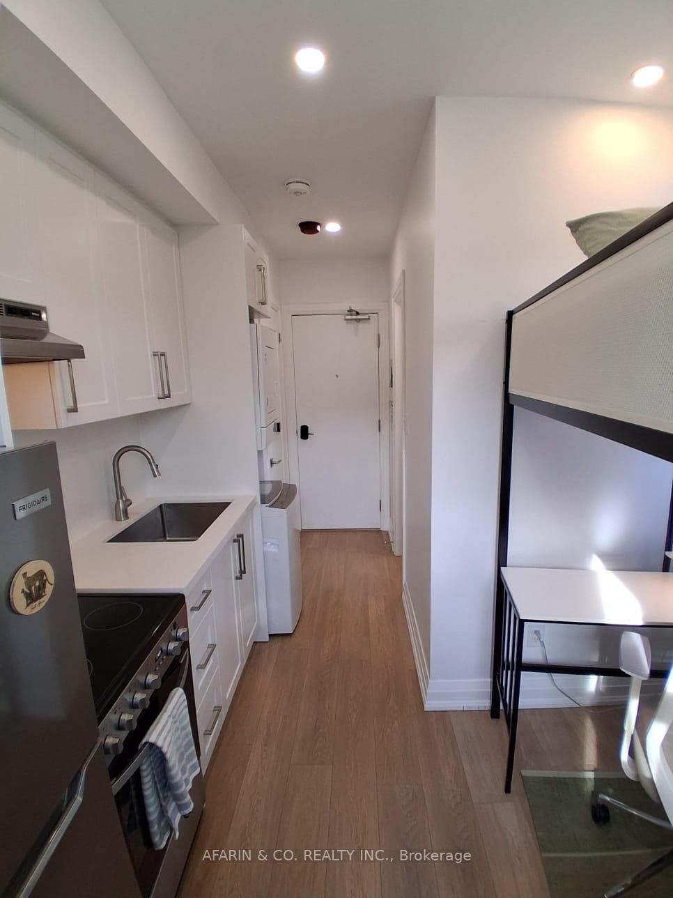 Looking towards the front door