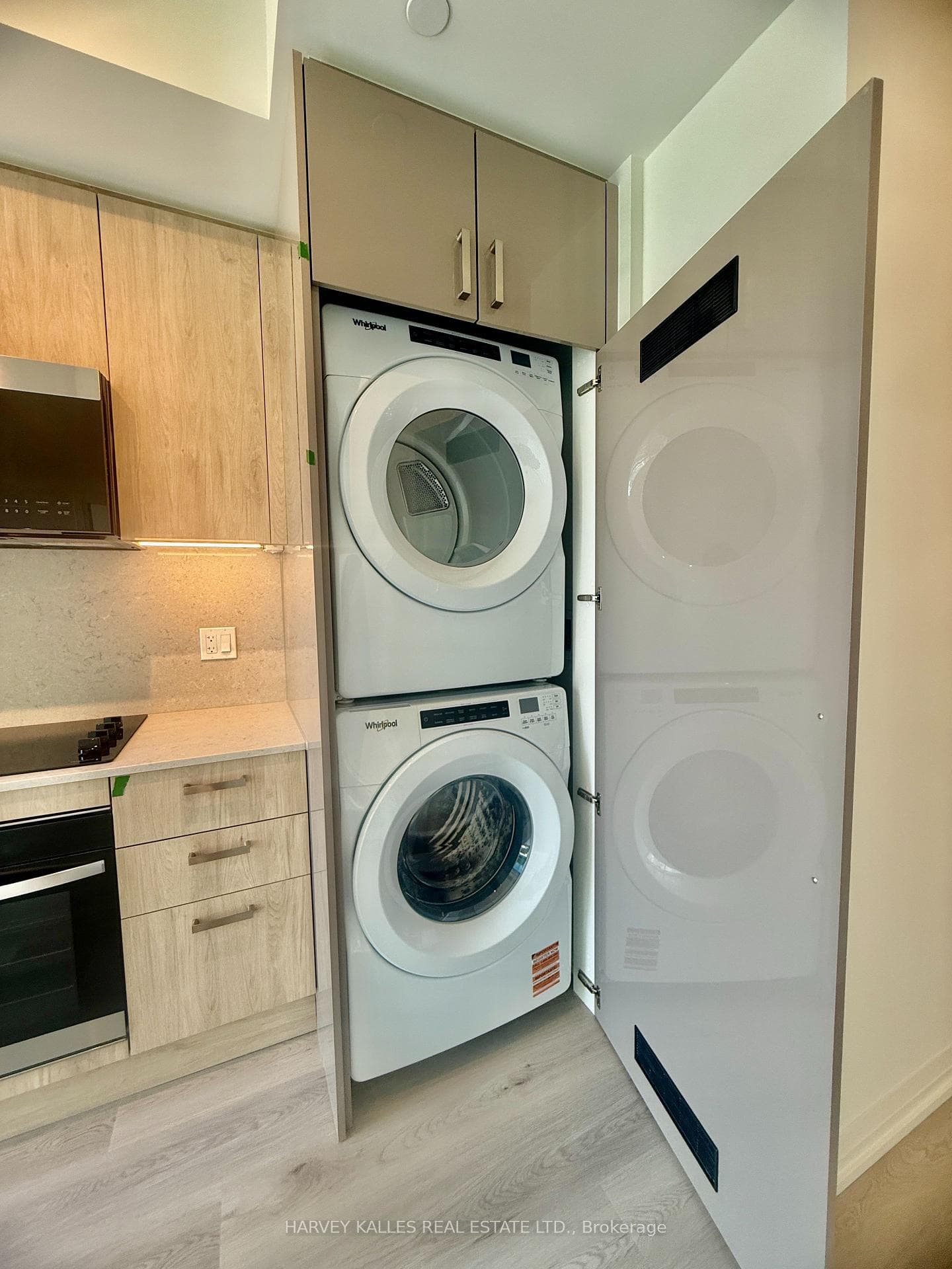 Full size laundry closet