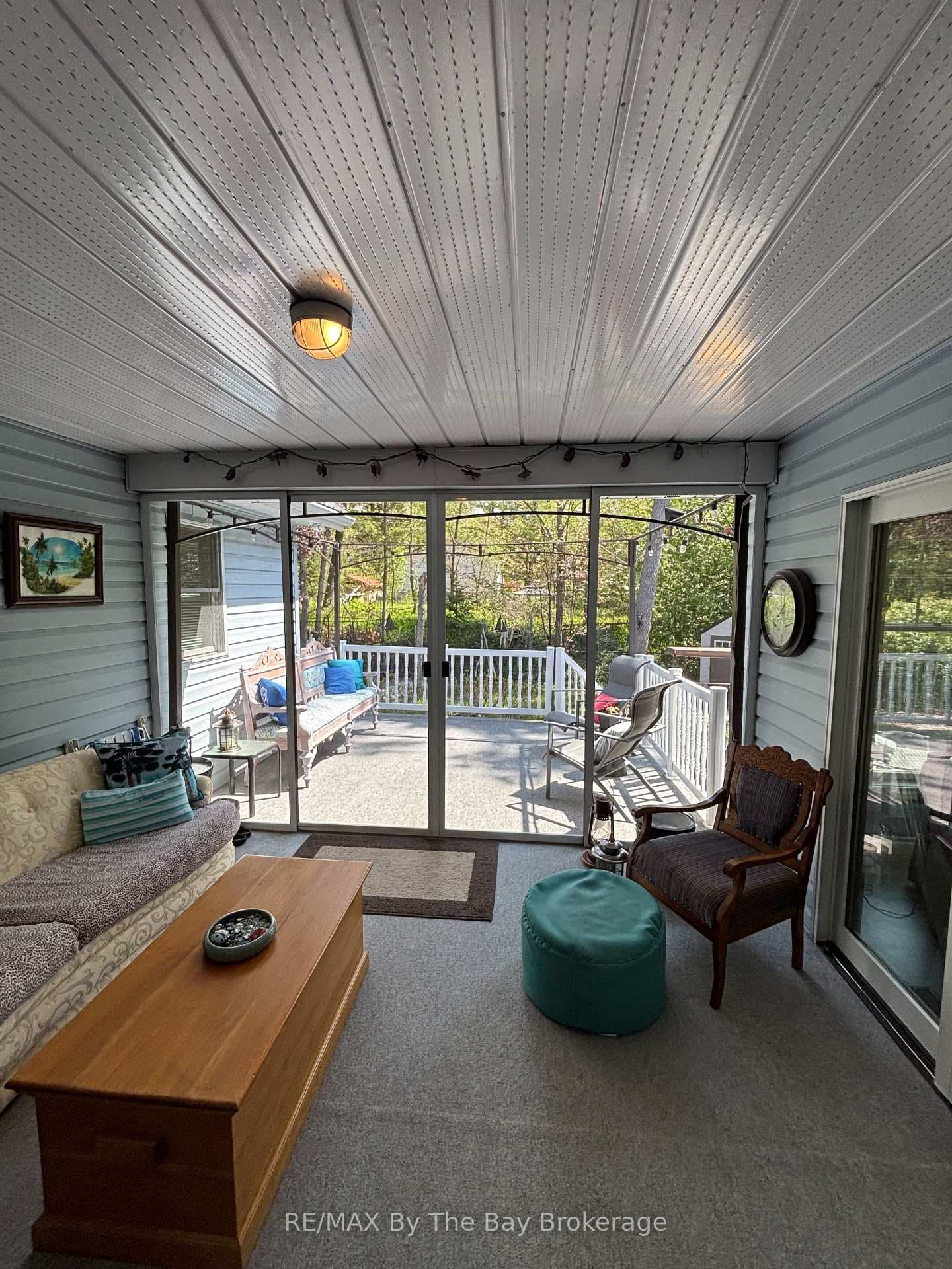 Sunroom to deck
