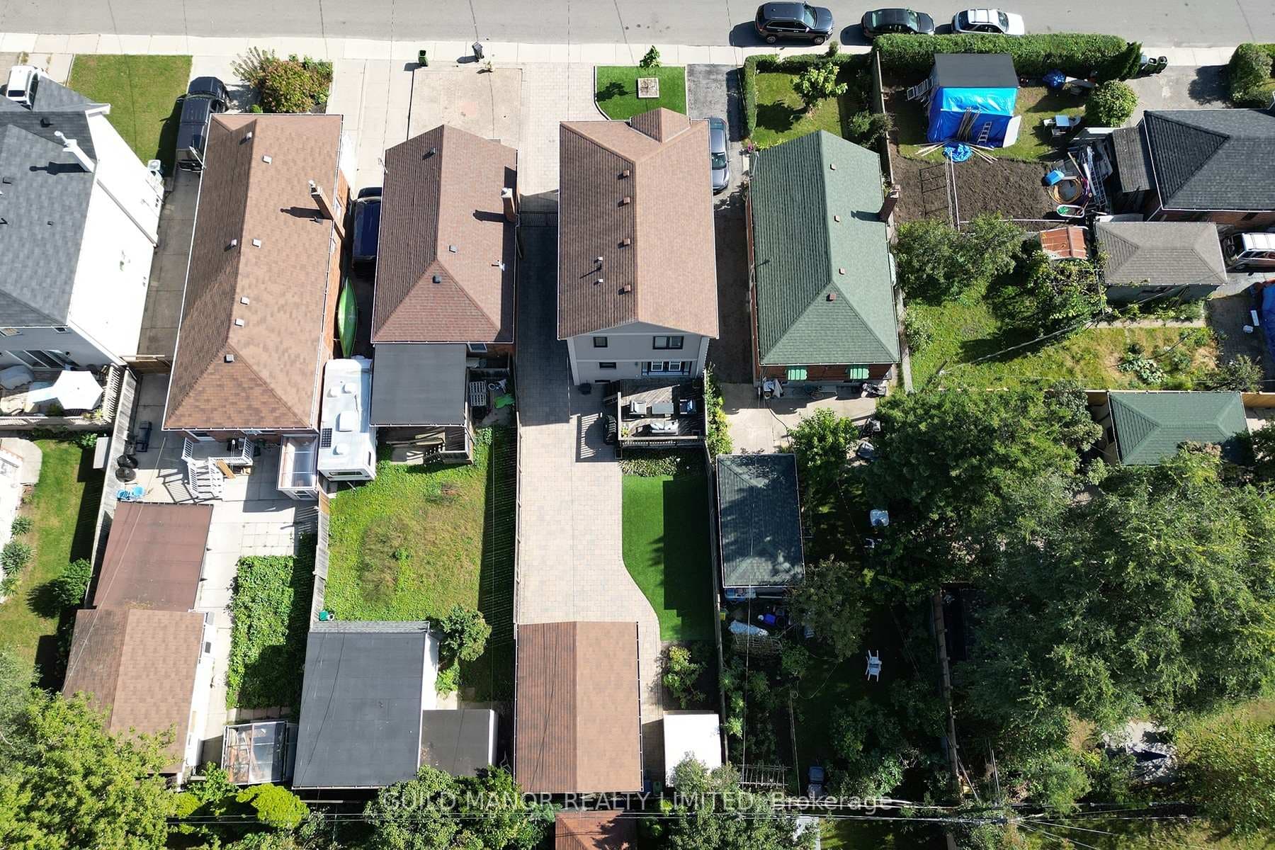 Drone View of Property