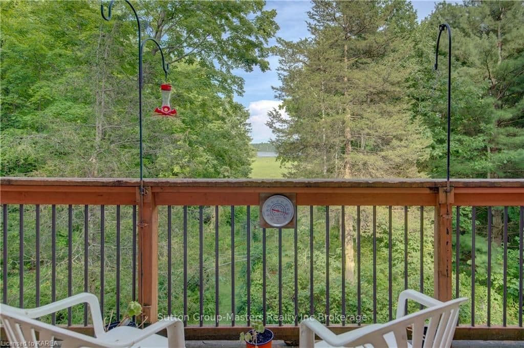 Charleston Lake from the deck!