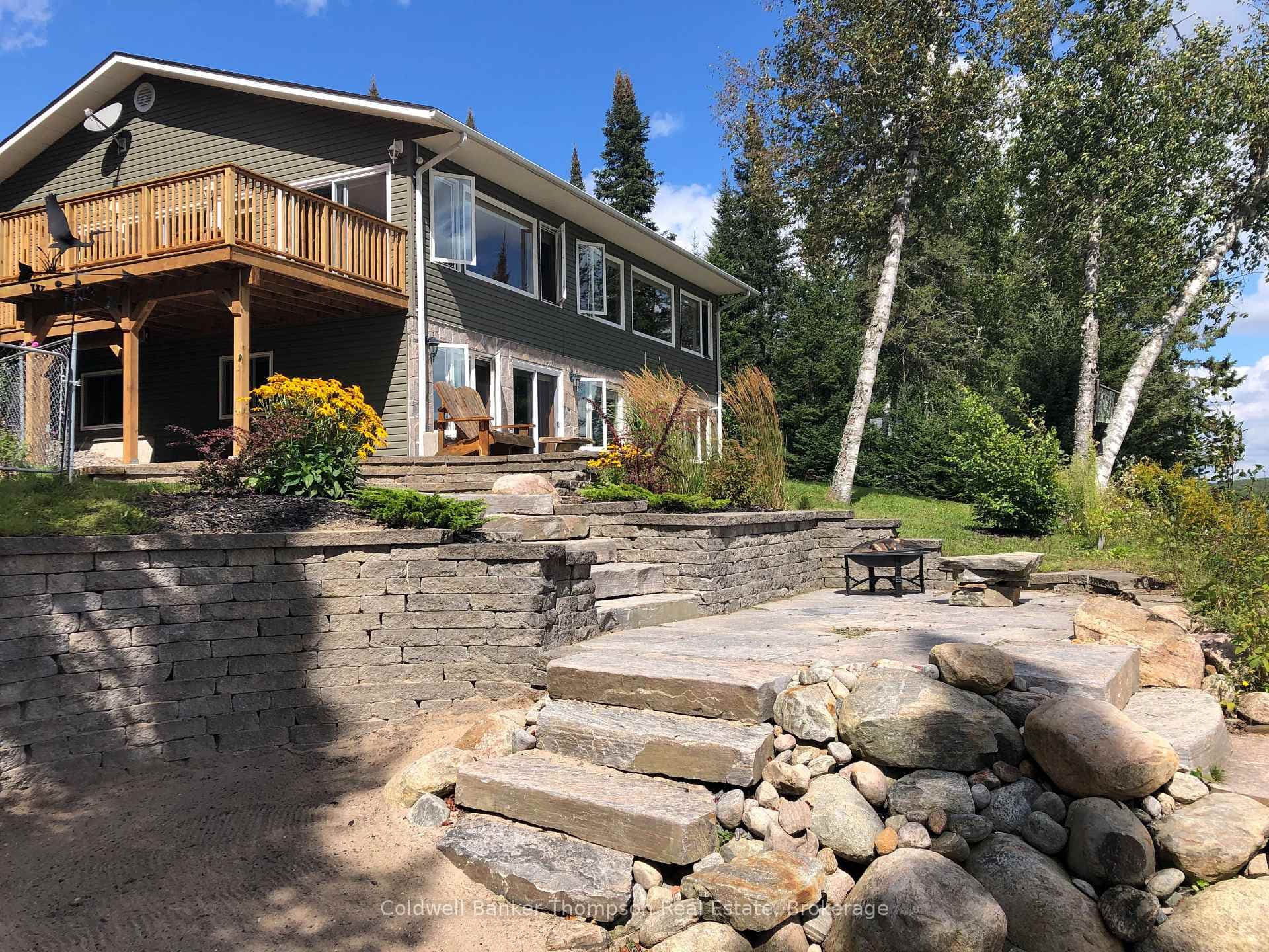 Granite Stone Staircase to the waters edge