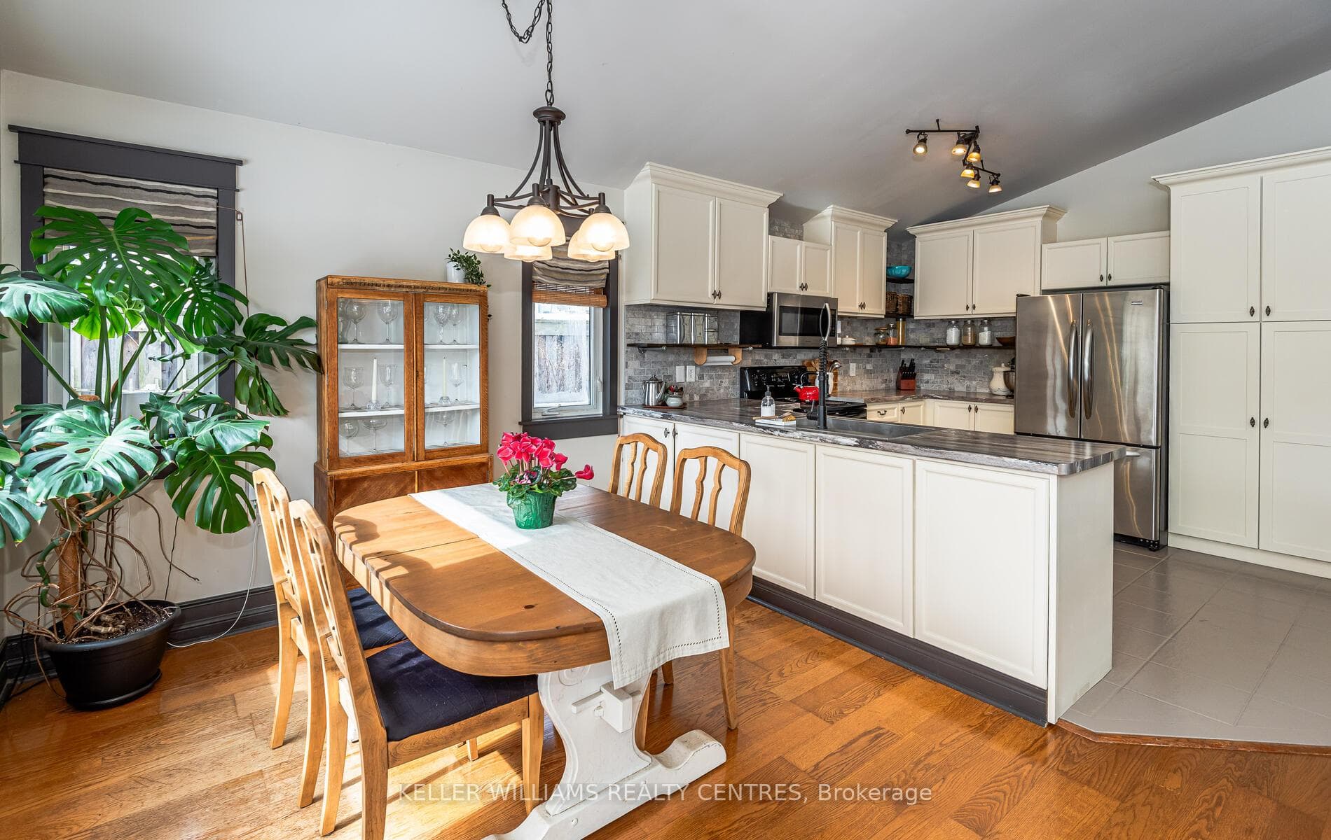 Hardwood flooring and loads of natural light