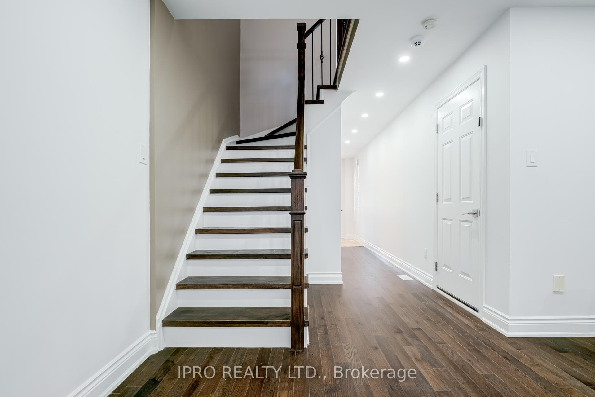 Staircase To Second Floor