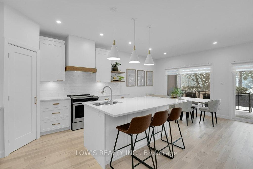 Open concept Living Room, Kitchen and Dining Room