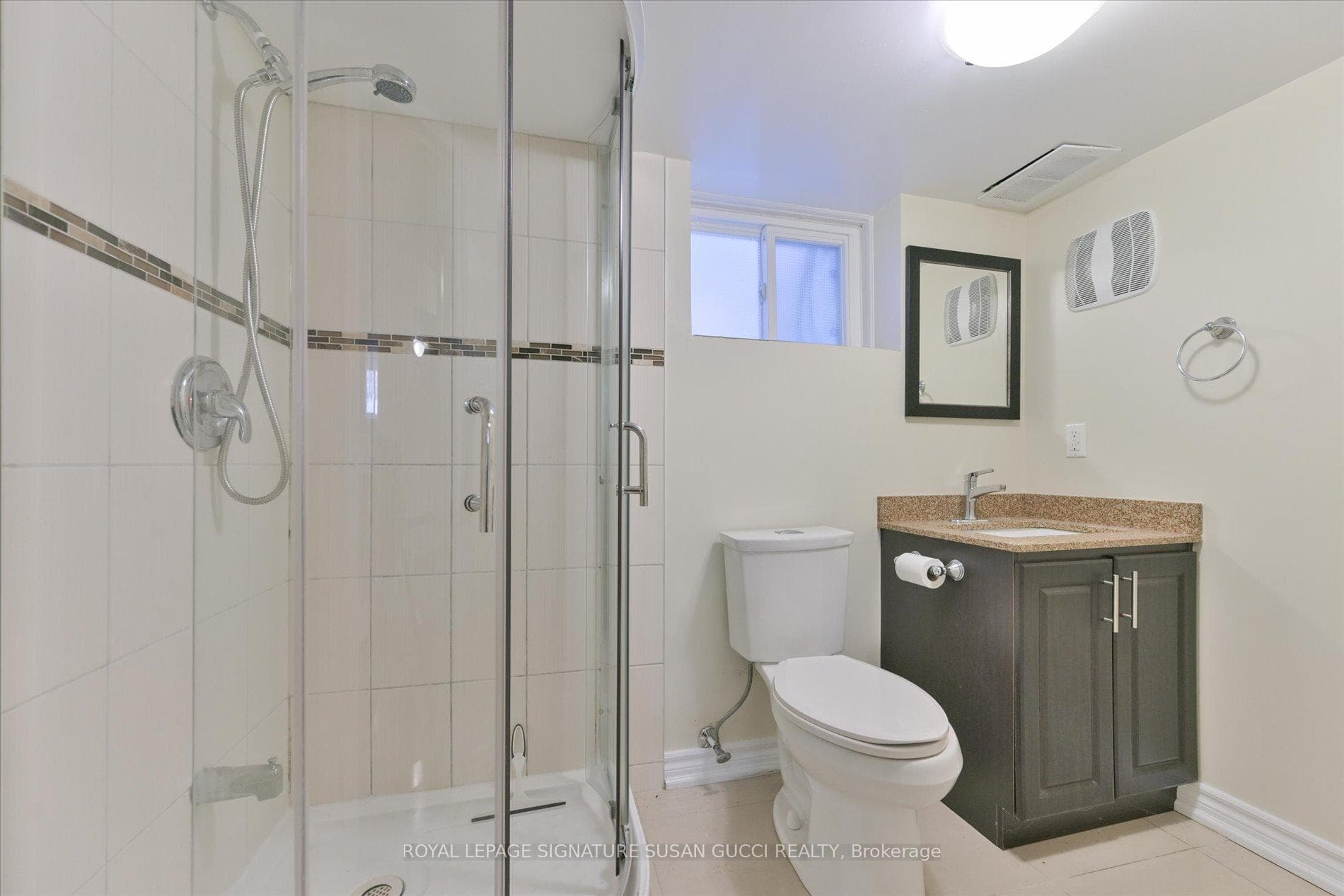 LOWER LEVEL - 3 piece bathroom