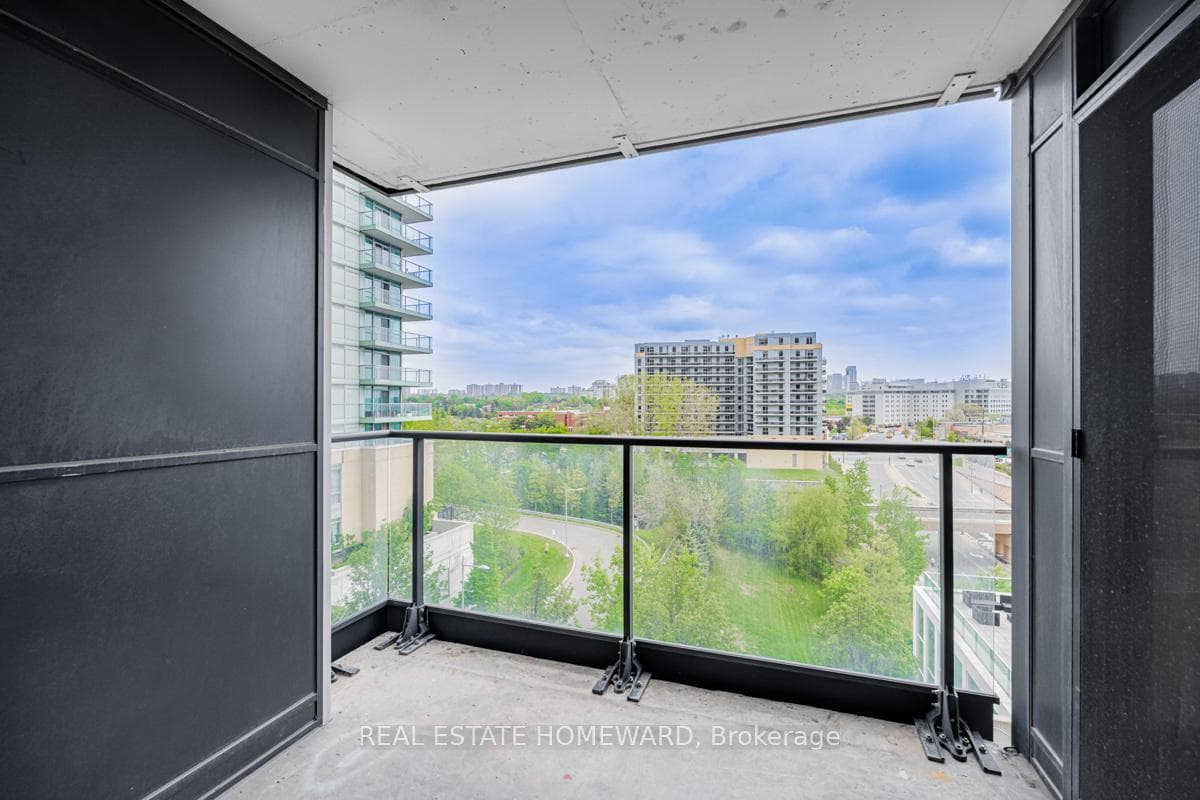 Private, Open Balcony with East Views