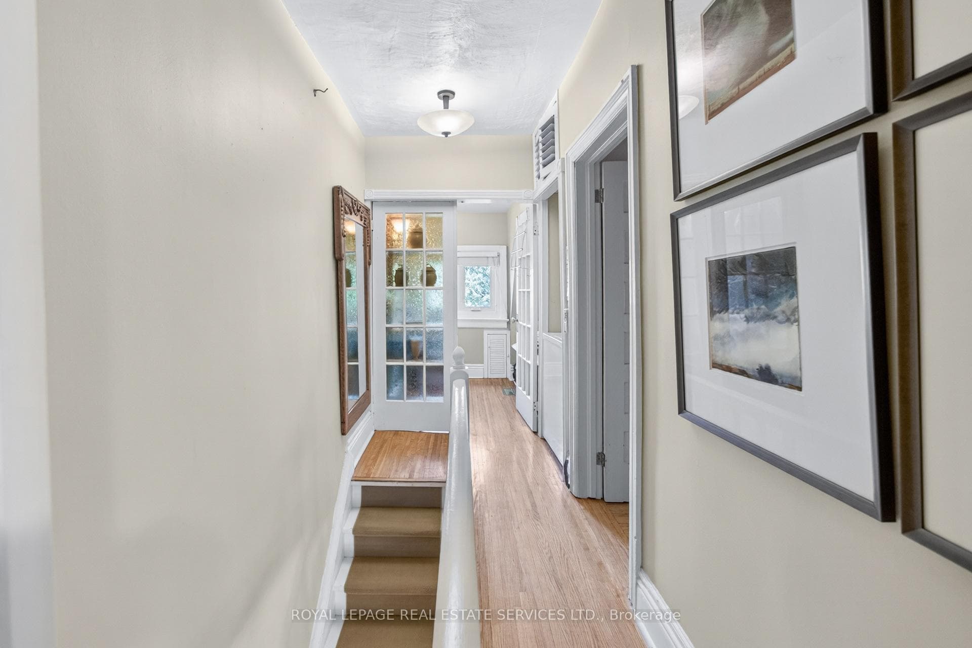 Third Floor Hallway Facing 3pc Bathroom
