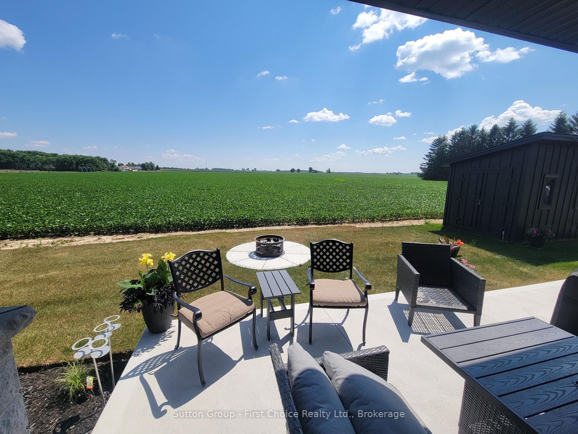 View from Covered Deck