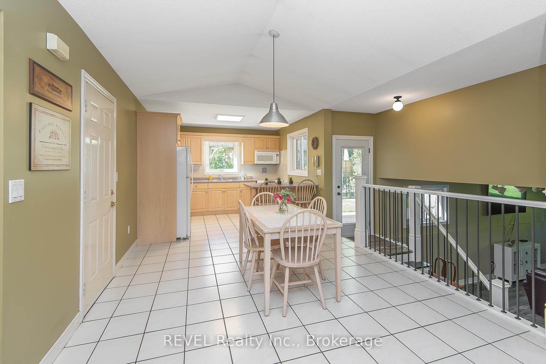 eat in kitchen - so bright with natural light