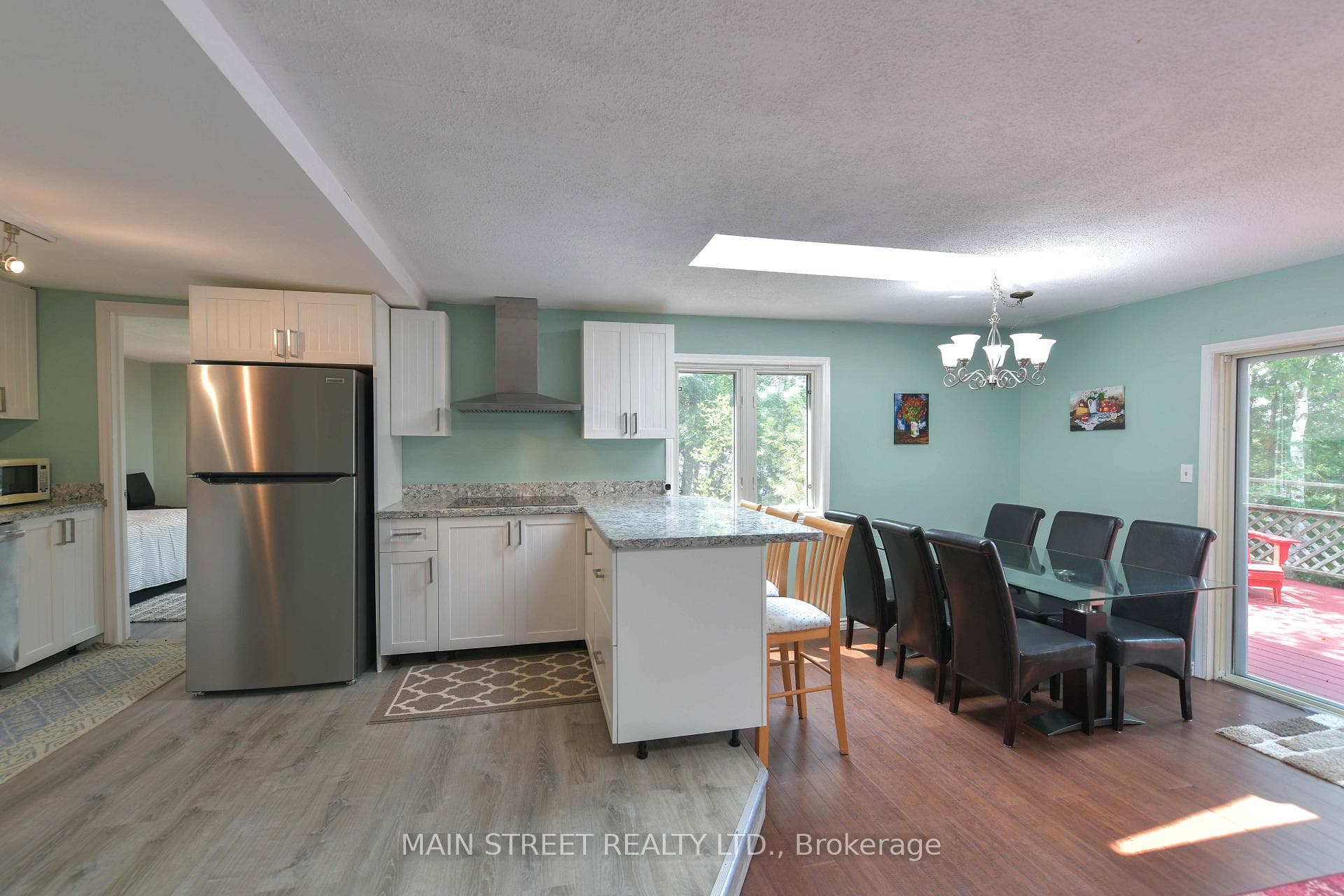 Kitchen Overlooking Dinning Area