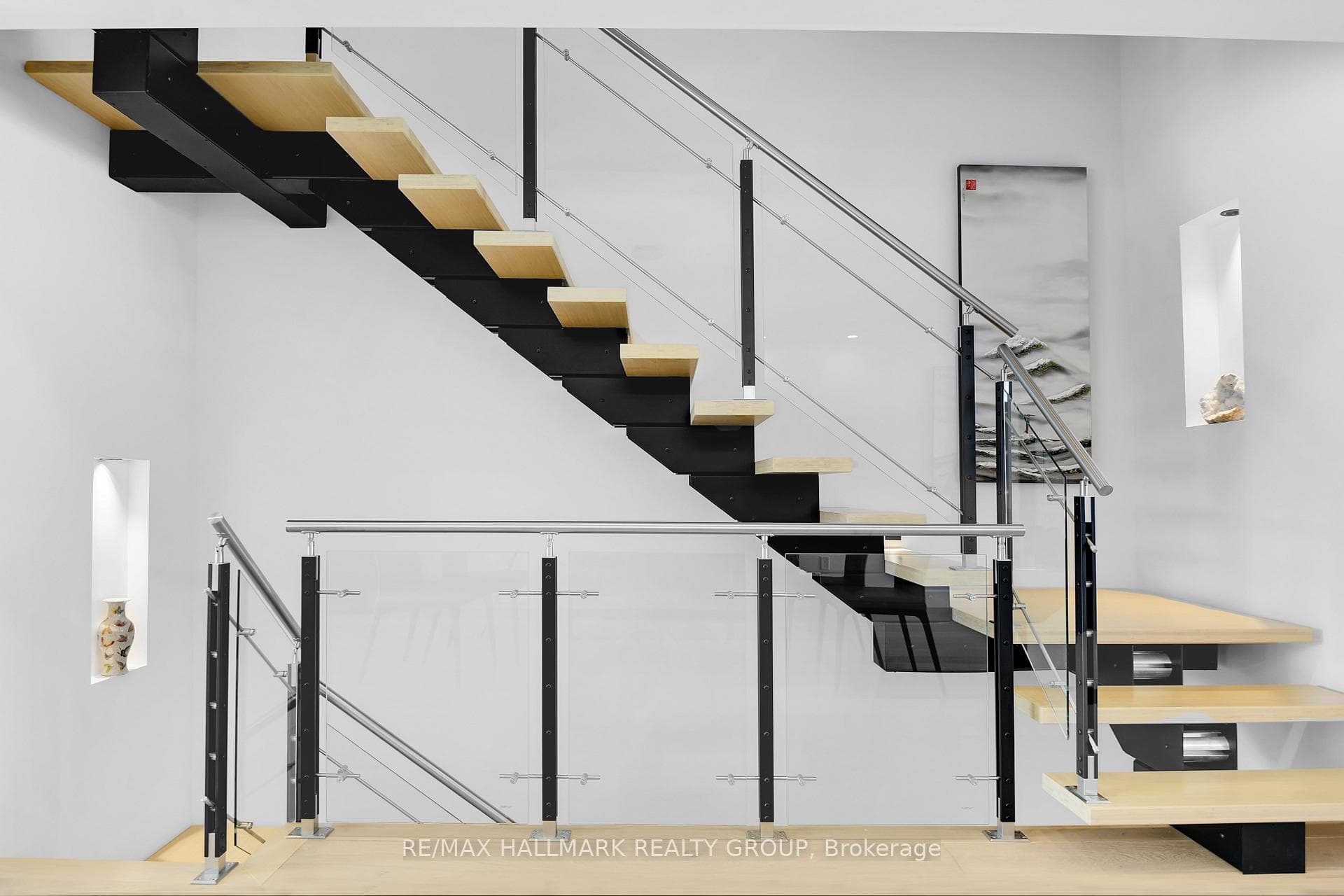 Stairs to 2nd floor
