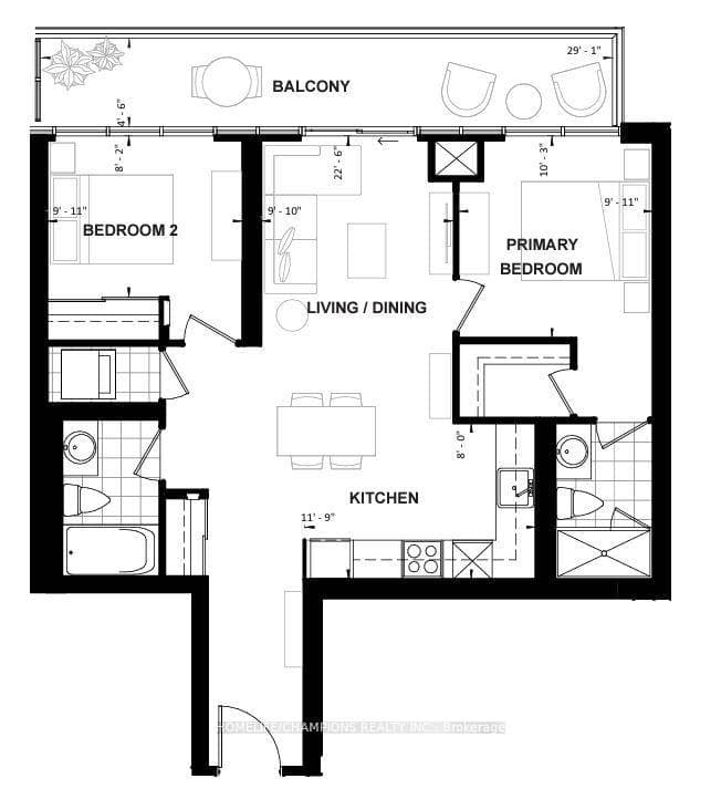 2545 Simcoe Street Unit 1008 photo 24