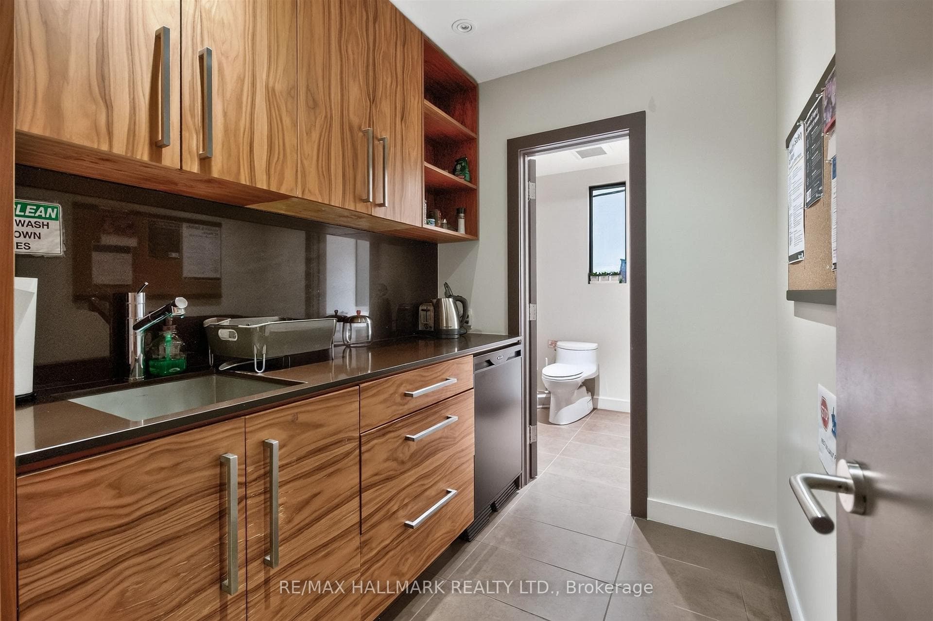 Kitchenette; one of three