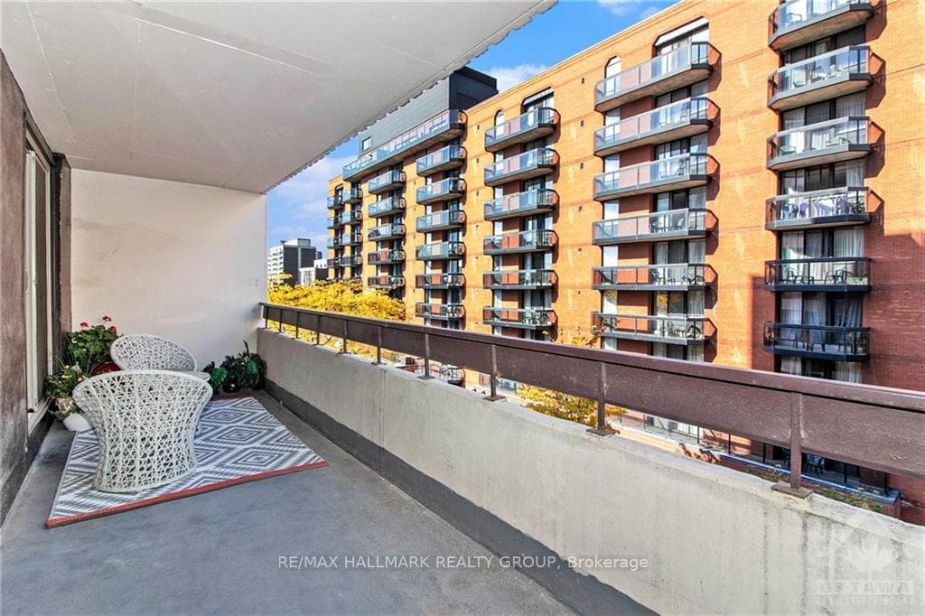 Large balcony