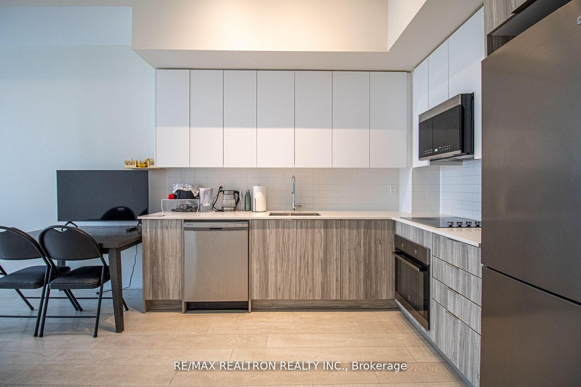 Open concept kitchen