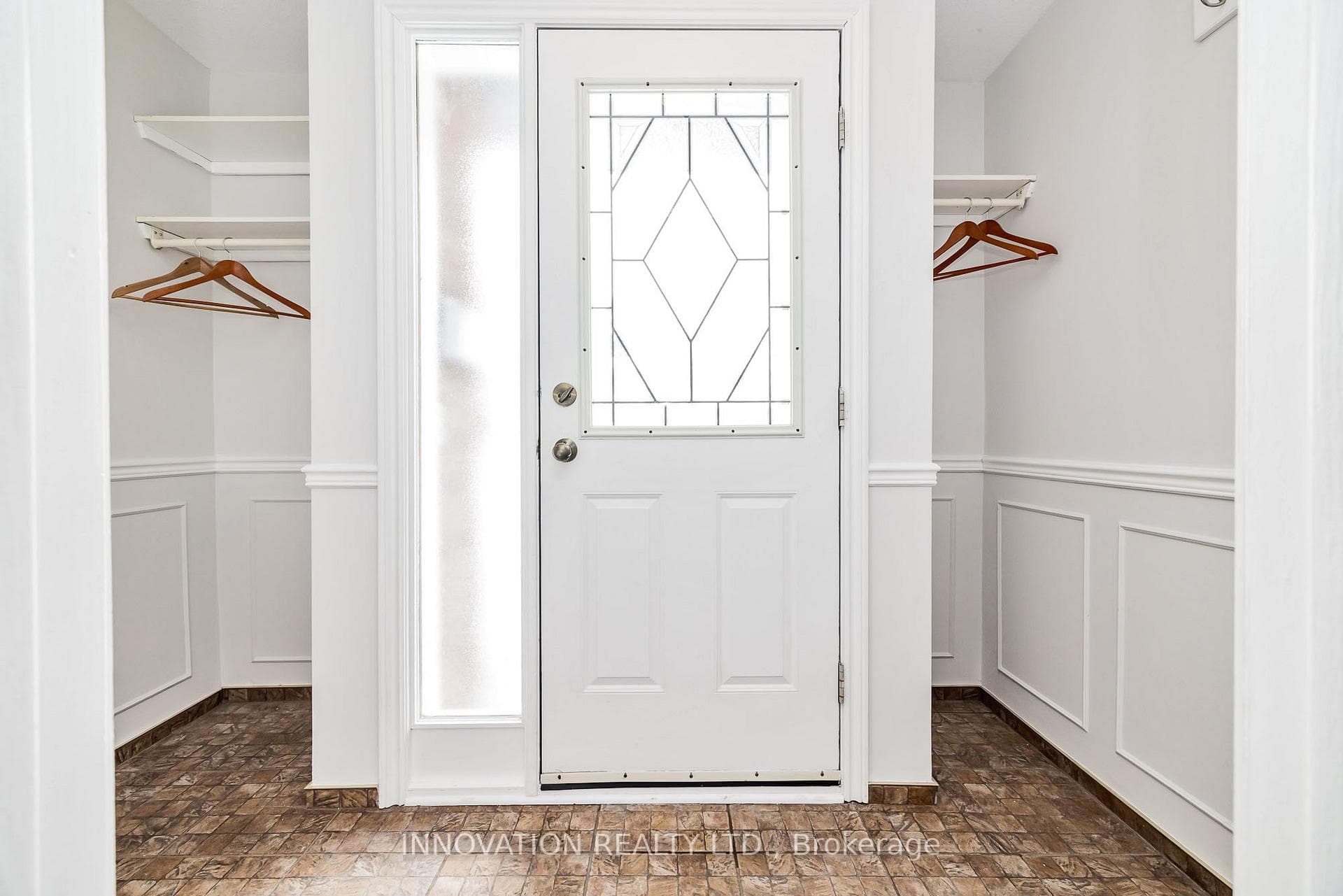 Open concept entry