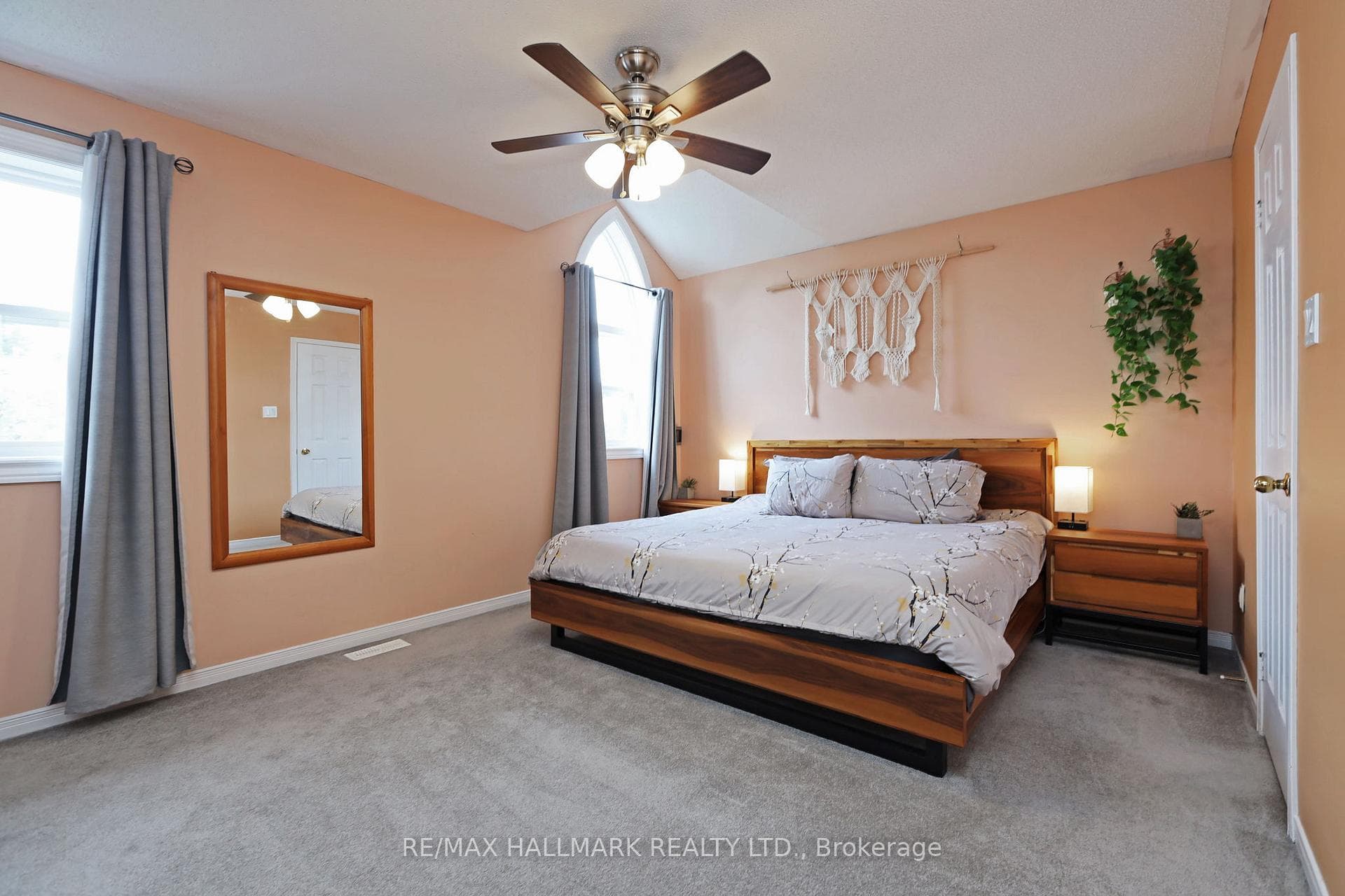 Large King Size Bed in Primary