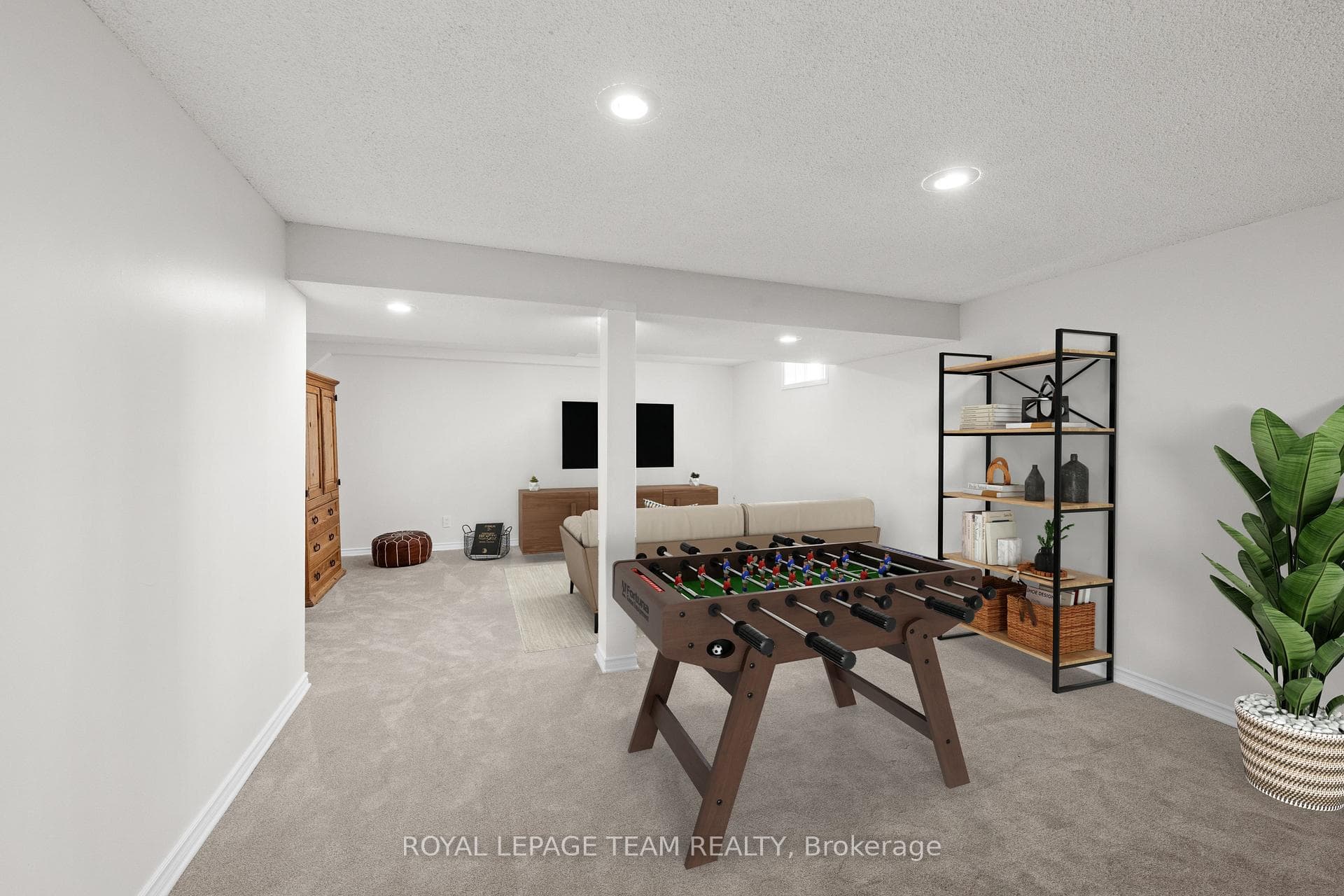 This room has been virtually staged