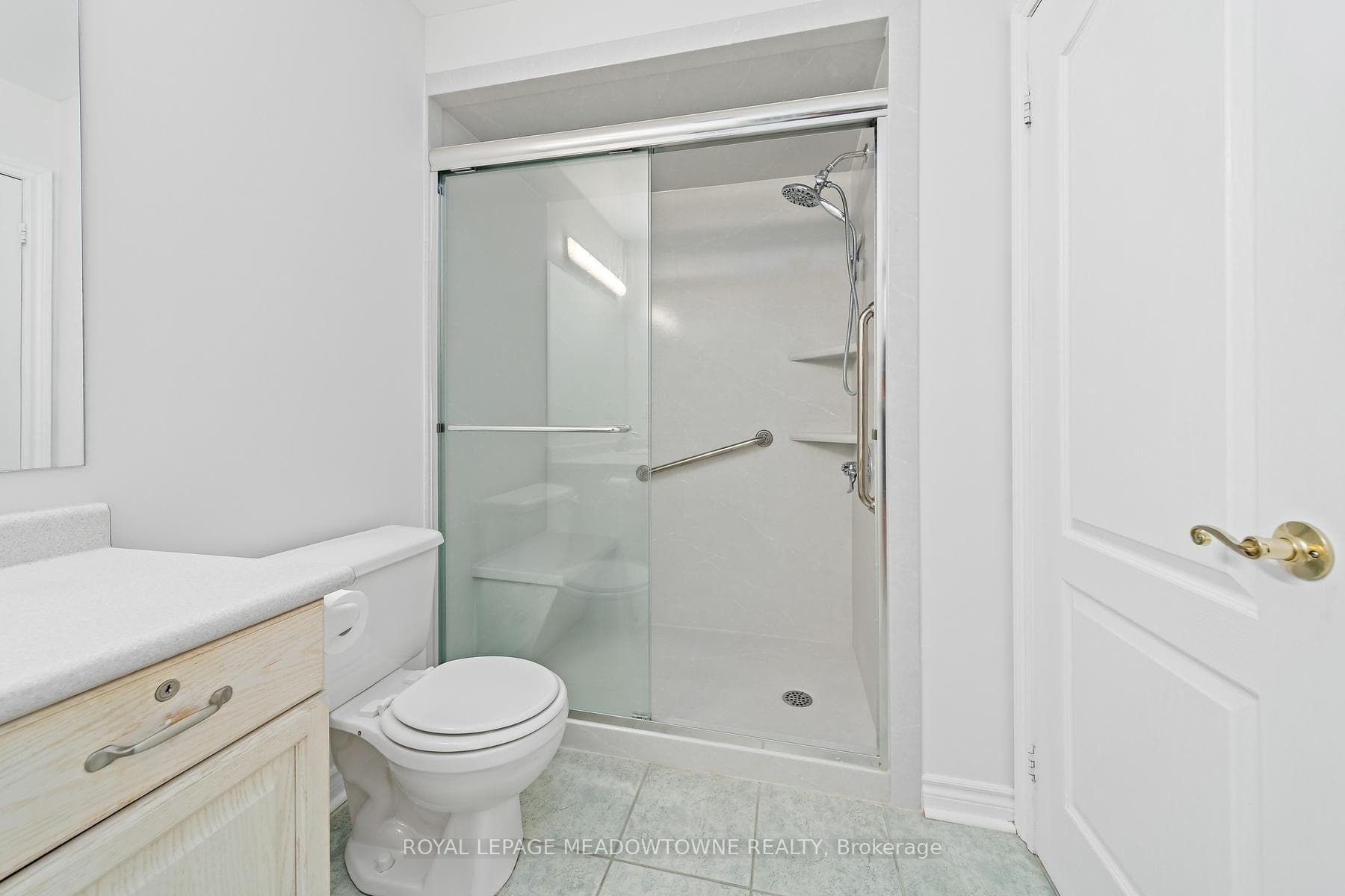 Renovated step in shower