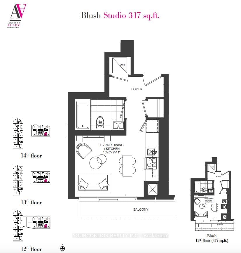 238 SIMCOE Street Unit 1205 photo 9