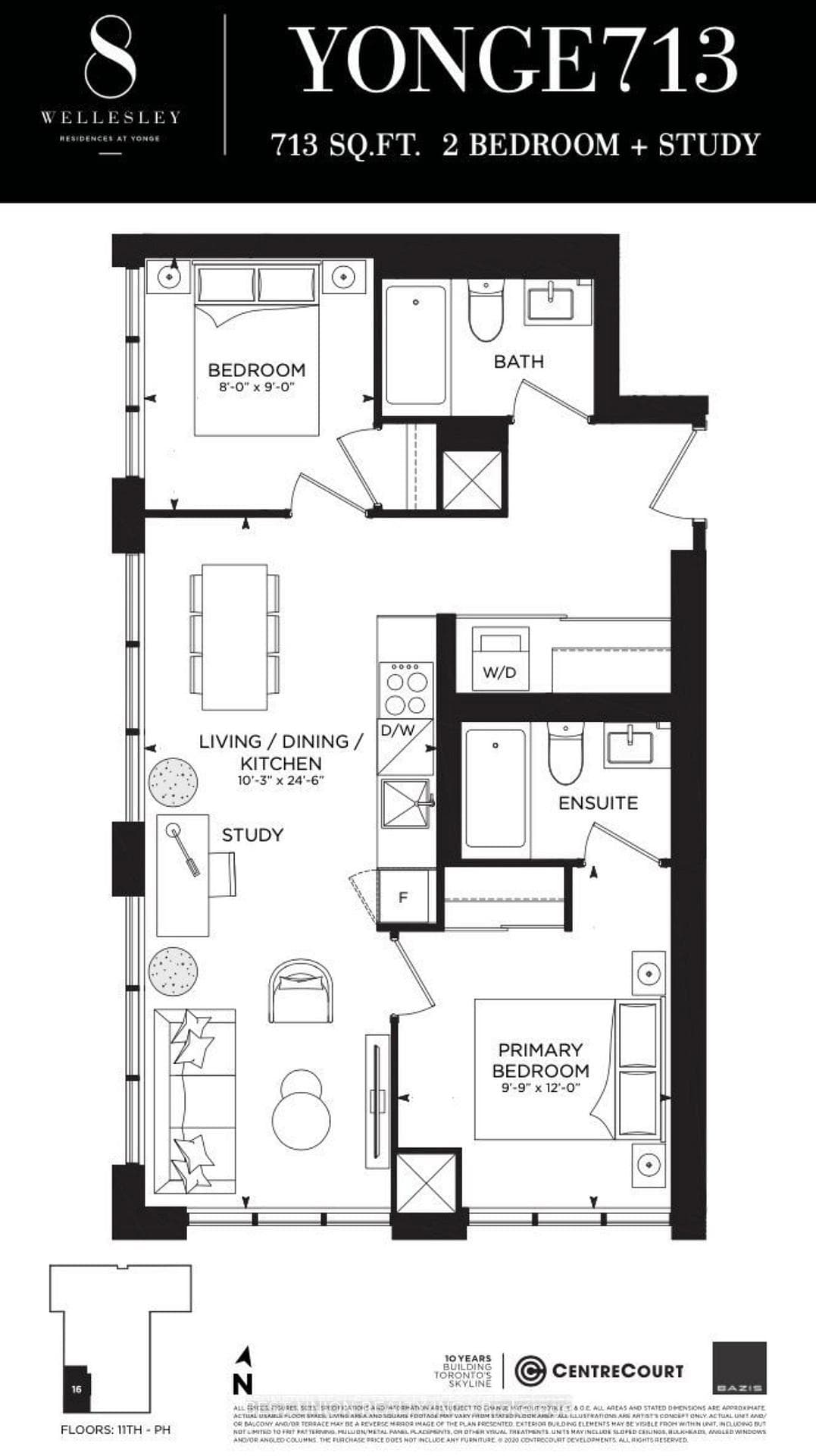 8 Wellesley Street Unit 6009 photo 25