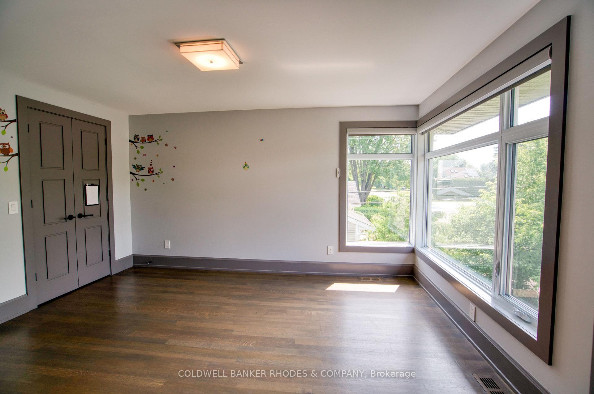 Bedroom 4 with auto blinds & walk-in closet.