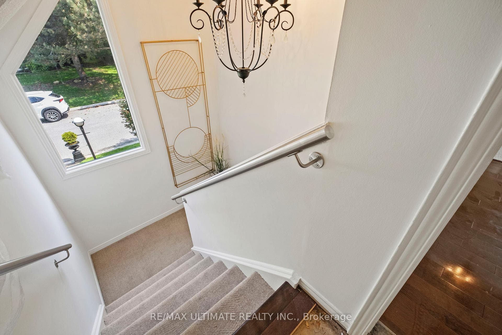 Stairwell view from 2nd level