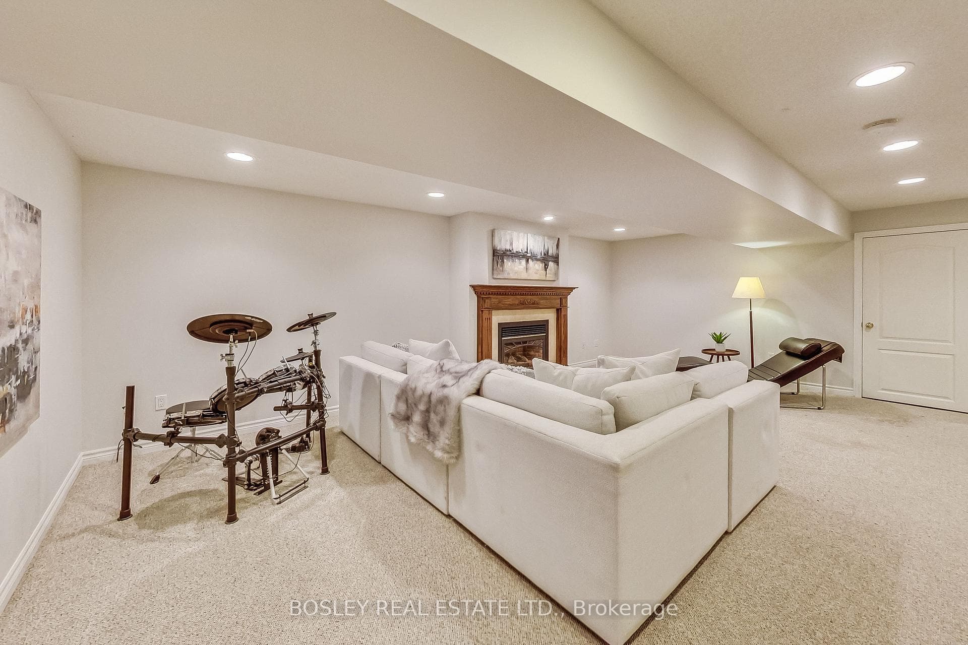 Finished basement
