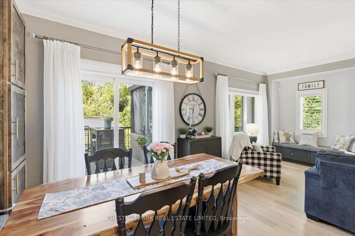 Dining Area with Walk-out to the Backyard